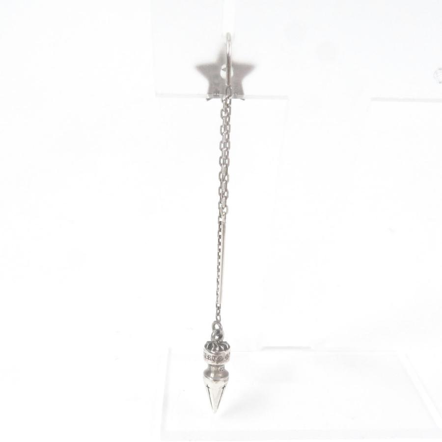 美品□CHROME HEARTS クロムハーツ スター スパイク チェーン 片耳用