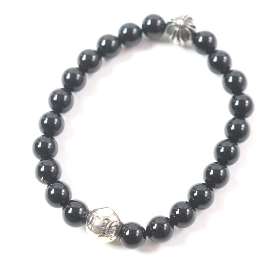 美品▽CHROME HEARTS クロムハーツ BEAD CHプラス ブレスレット