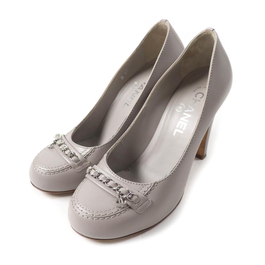 CHANEL（シャネル） 美品☆CHANEL G31145 ココマークチェーン装飾