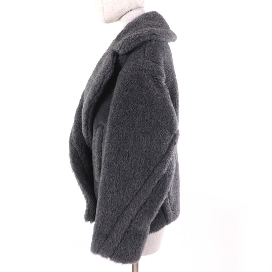 美品✨マックスマーラ　白タグ　現行　アルパカ混 コート ブラック 36 Max Mara - 極美品 マックスマーラ Max Mara コート 白タグ