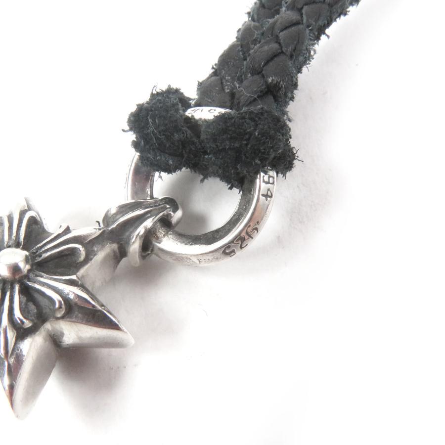 美品□CHROME HEARTS クロムハーツ タイニーレザー ブレード