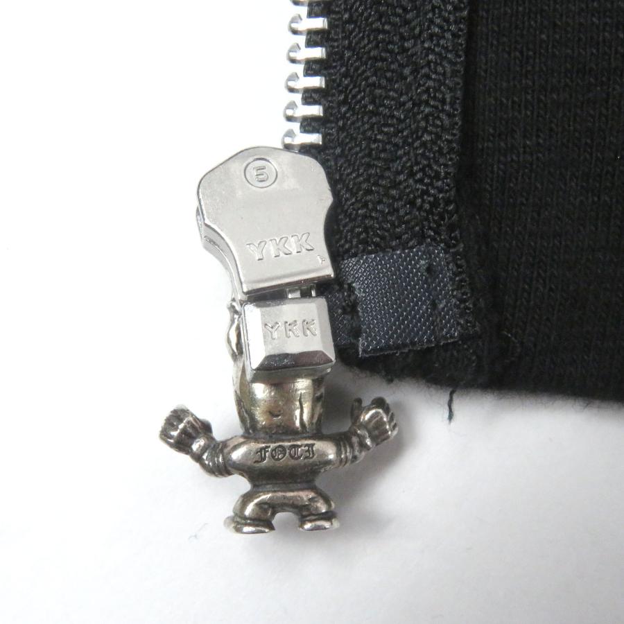 美品□CHROME HEARTS クロムハーツ FOTI ZIP HOODIE コットン100