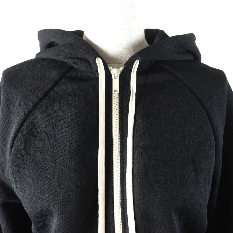 GUCCI（グッチ） 極美品△GUCCI 661783 GGエンボス GGロゴジャージー