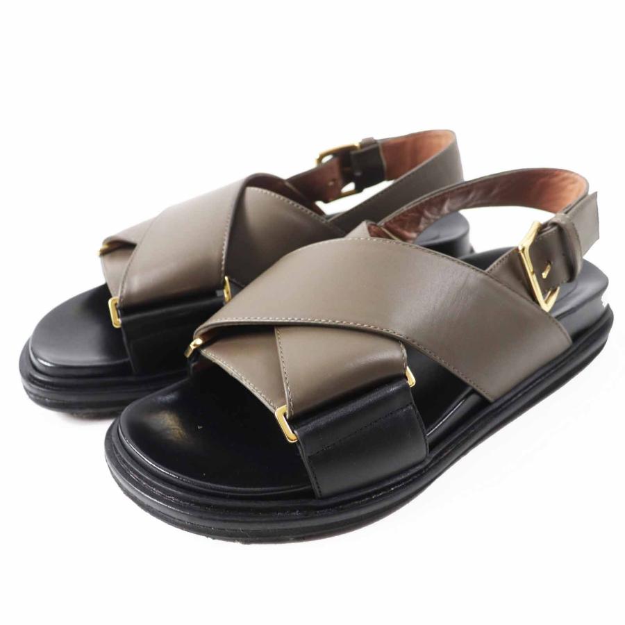MARNI 美品◎MARNI マルニ FBMSQ04G01 FUSSBETT SANDAL