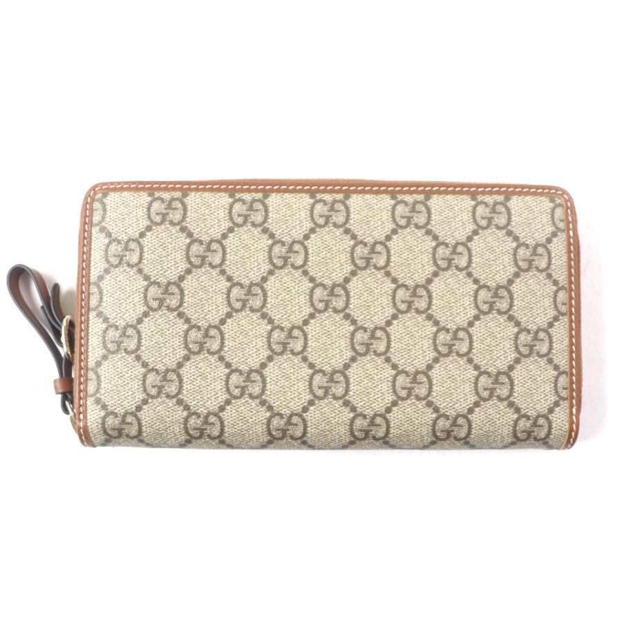 GUCCI（グッチ） 極美品▽GUCCI 819122 GGエンブレム ジップアラウンド