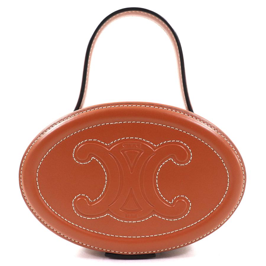 CELINE（セリーヌ） 極美品△CELINE 198613 オーバル ミノディエール 