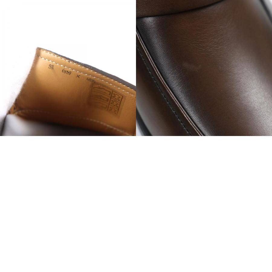 未使用品▽BERLUTI ベルルッティ リフレット パティーヌ Uチップ ロゴ
