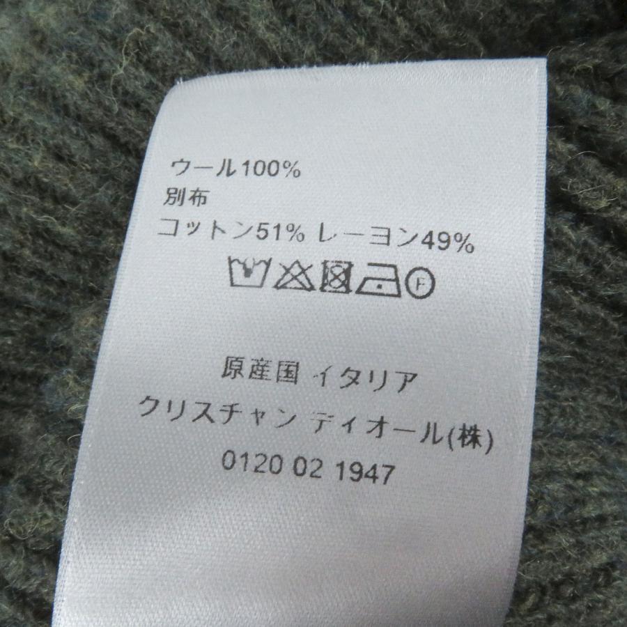 Dior HOMME 美品□DIOR ディオール オム 23SS 383M640AT547 ウール100