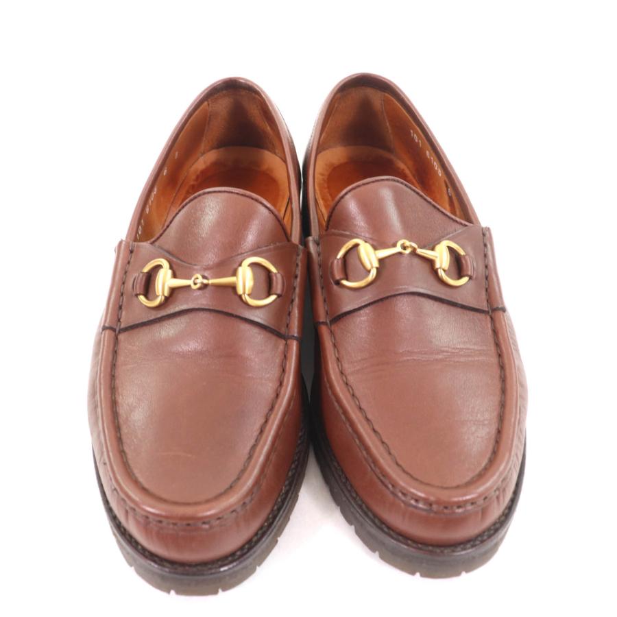 GUCCI（グッチ） 美品☆GUCCI 101 6105 ホースビット レザー