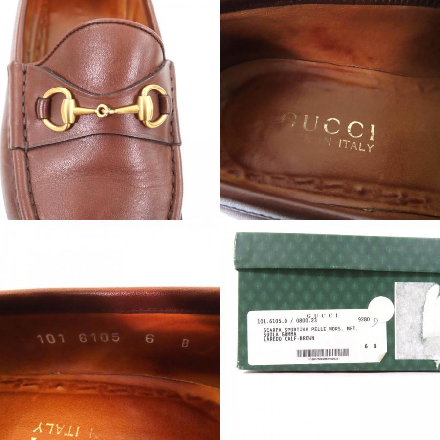 GUCCI（グッチ） 美品☆GUCCI 101 6105 ホースビット レザー