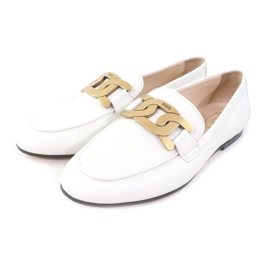 美品☆TOD'S トッズ WXW79A0DD00MID ケイト チェーンモチーフ レザー