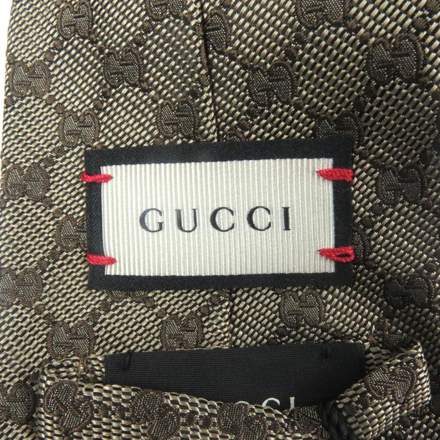 GUCCI（グッチ） 未使用品□GUCCI 221582 シルク100％ GGロゴ 総柄