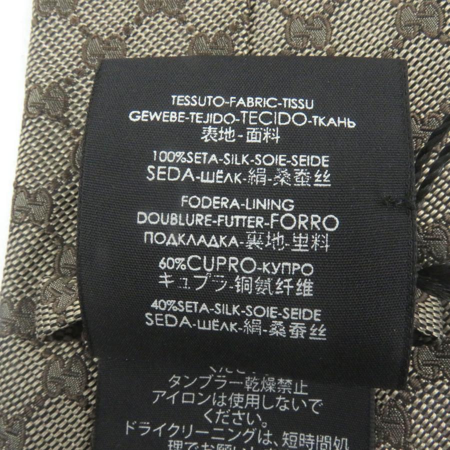GUCCI（グッチ） 未使用品□GUCCI 221582 シルク100％ GGロゴ 総柄