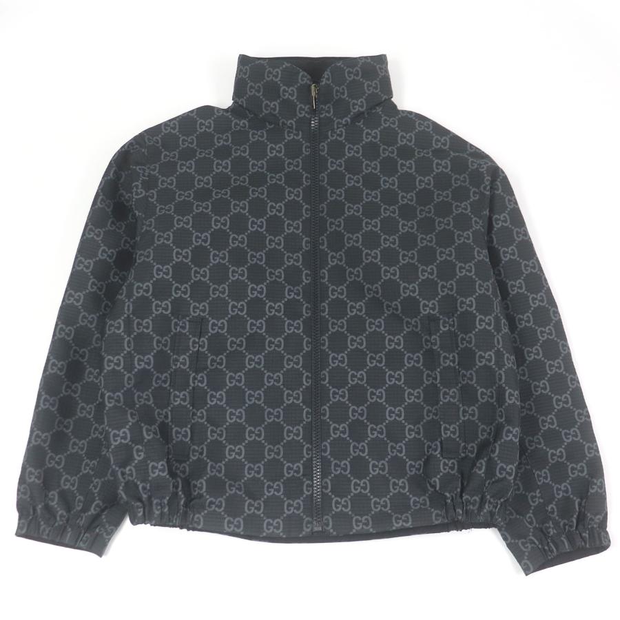 極美品□GUCCI グッチ 770276 GG リップストップ ナイロン リバーシブル ブルゾンジャケット 50 イタリア製 正規品 メンズ 定価445500円 GUCCI（グッチ） 極美品□GUCCI 770276 GG リップストップ ナイロン