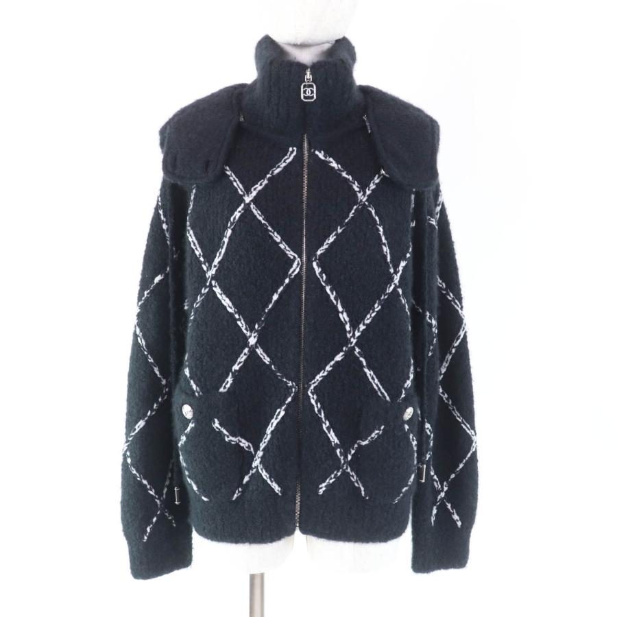 CHANEL（シャネル） 極美品☆CHANEL P74369 カシミヤ シルク混 ライン 