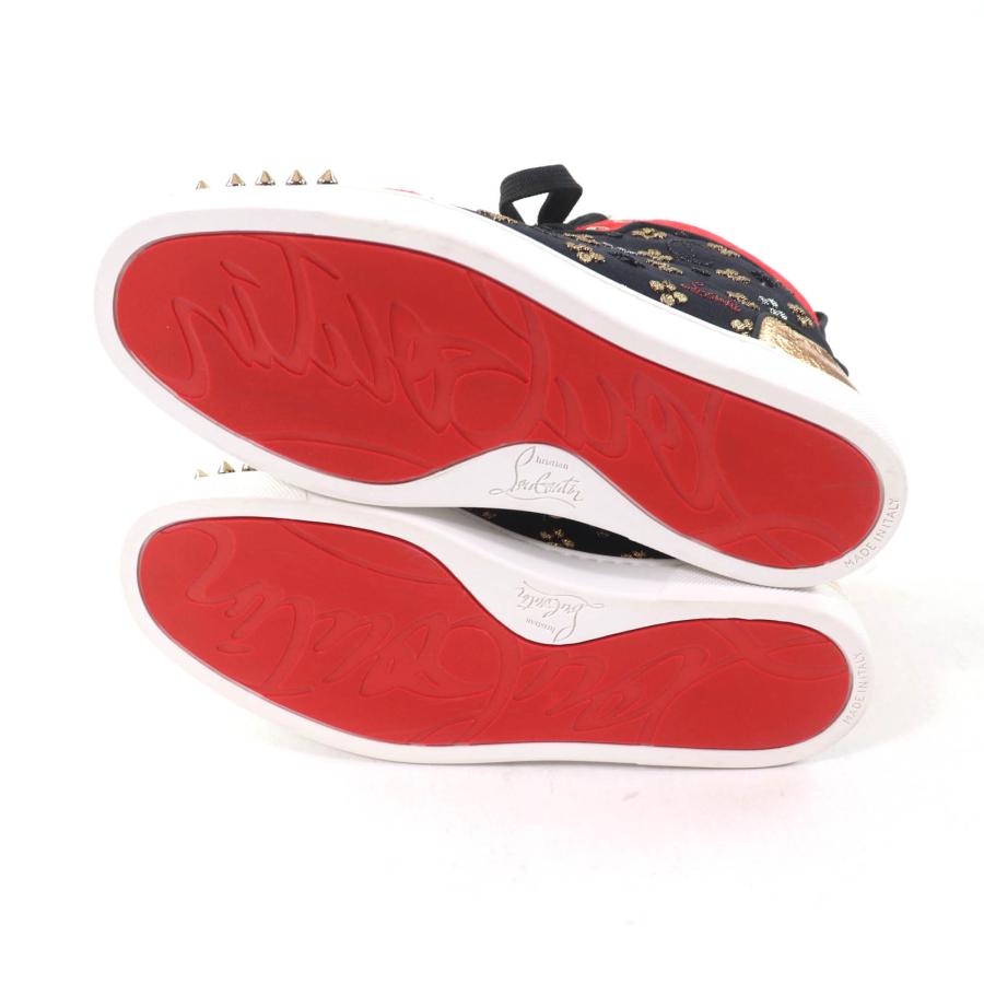 ◆クリスチャンルブタン◆ 美品 LOU SPIKES ハイカットスニーカー クリスチャンルブタン(Christian Louboutin)|ルブタン