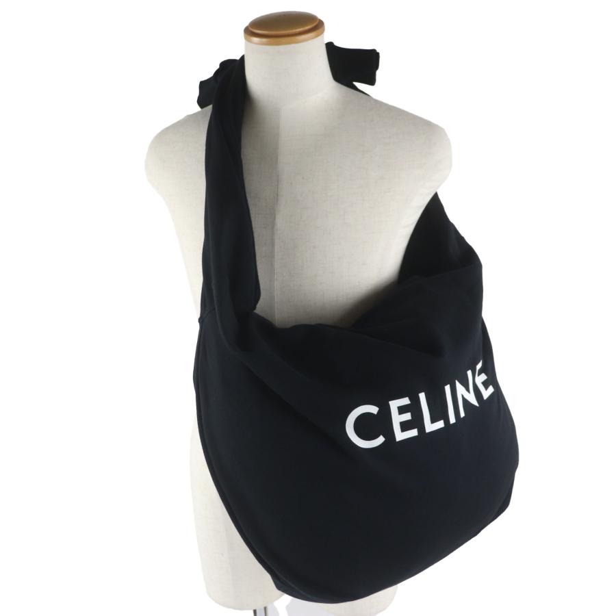 110【極美品】CELINE ショルダーバッグ CELINE（セリーヌ） 極美品▽セリーヌ 11020 2EKO MEDIUM SWEAT BAG