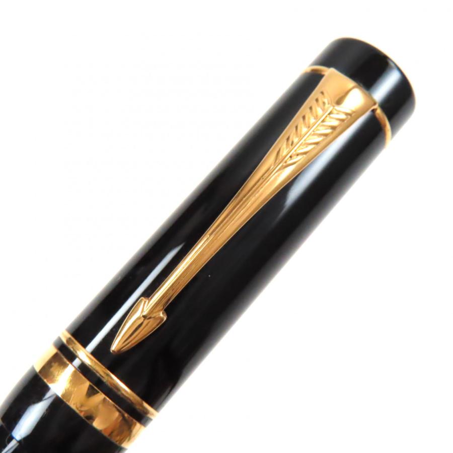 良品▽PARKER パーカー デュオフォールド ブラックGT