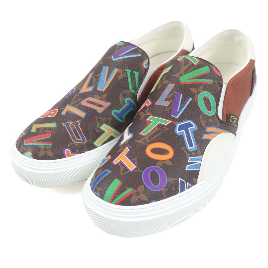 ドンドン見直し】美品□ルイヴィトン NBA 1A90C4 LVオリ・ライン  