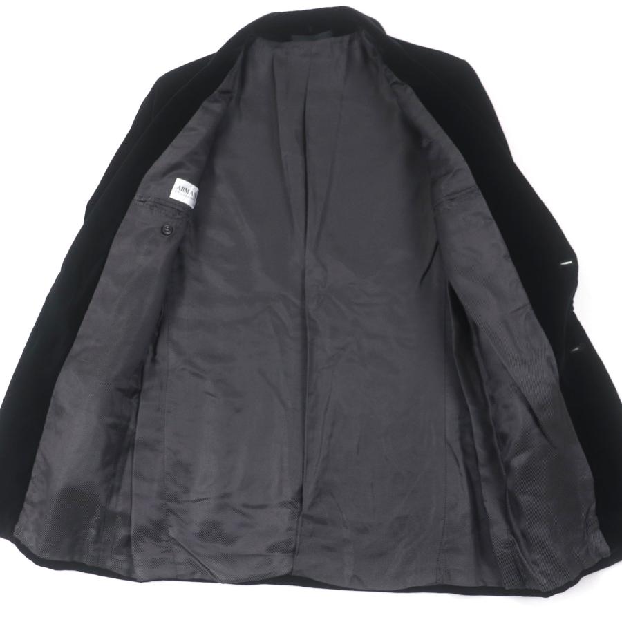 美品▽ARMANI COLLEZIONI アルマーニコレッツォーニ ベロア シングル