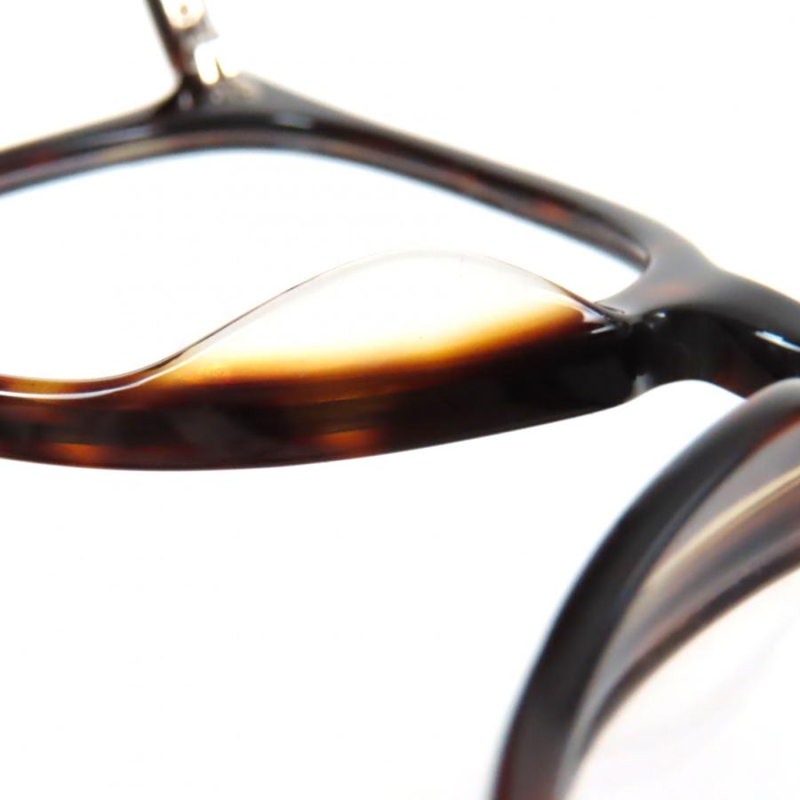 極美品▽MOSCOT モスコット JARED マーブル柄 ラウンド メガネ 眼鏡