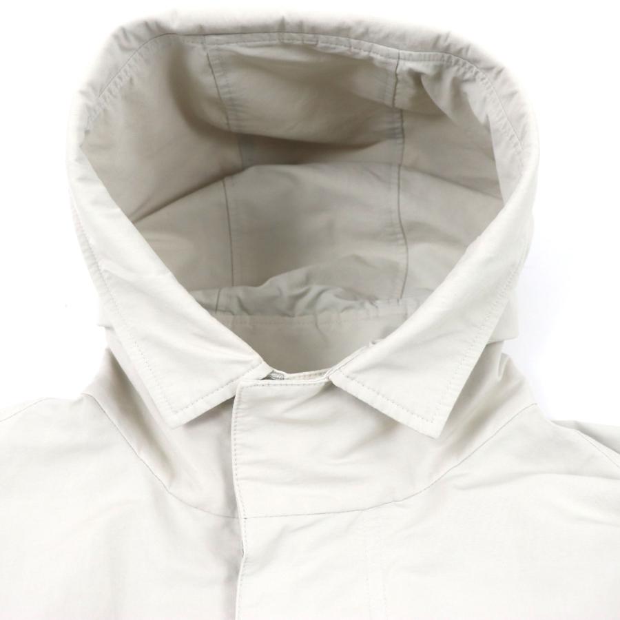 極美品▼DIOR ディオール オム 23AW 39C308A5834 バックプリント フード付き テクニカルコットン WZIPUP モッズコート 48 正規品 メンズの画像