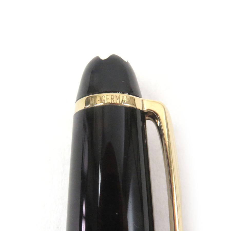 良品□MONTBLANC モンブラン マイスターシュテュック クラシック キャップ式 ボールペン ステーショナリー ブラック ゴールド ドイツ製 メンズ MONTBLANC（モンブラン） 良品□MONTBLANC マイスターシュテュック