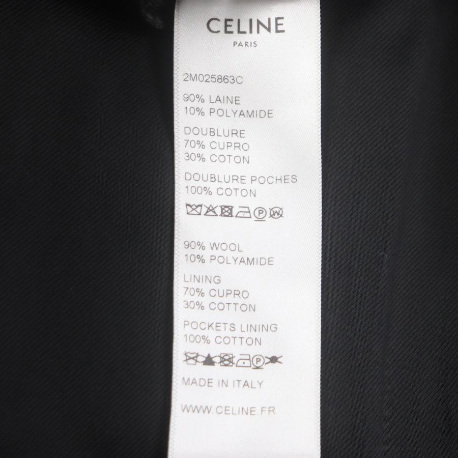 CELINE（セリーヌ） 極美品▽CELINE 2M025863C ウール90% ロゴ入り