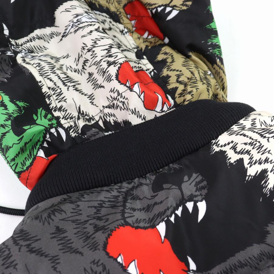 正規品　gucci グッチ　ボアコート　ダブル　46 GUCCI（グッチ） 極美品○GUCCI 526428 PANTHER DOWN JACKET