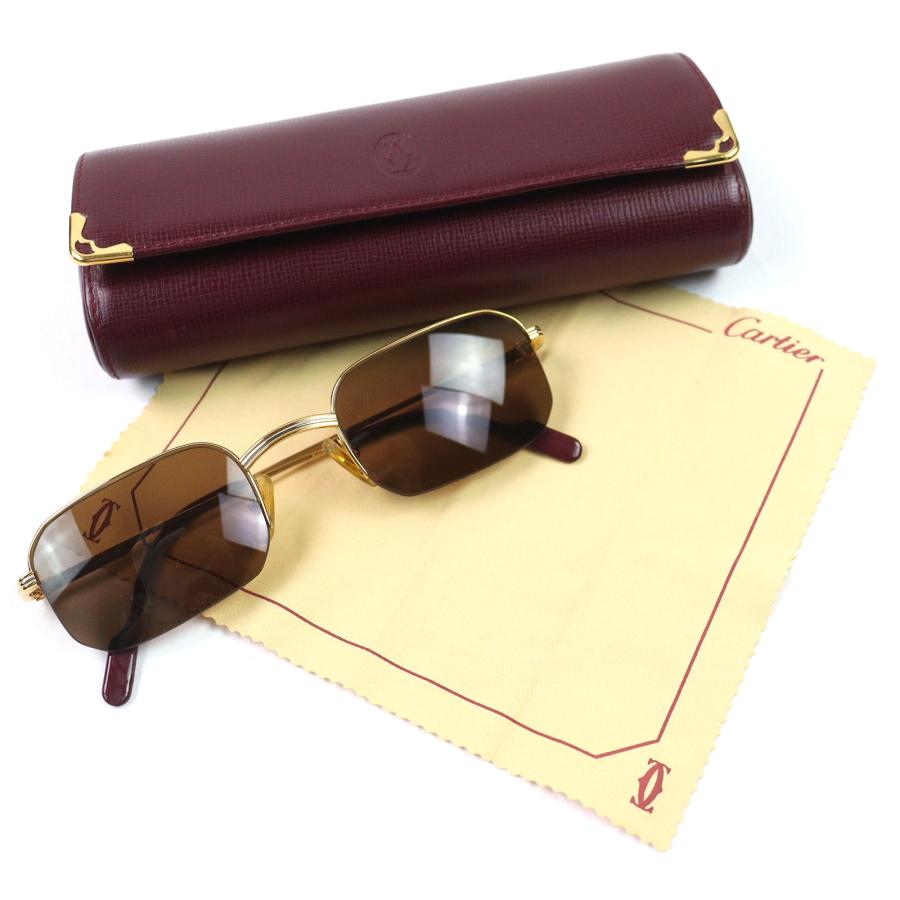 Cartier（カルティエ） 極美品△Cartier トリニティ ハーフリム