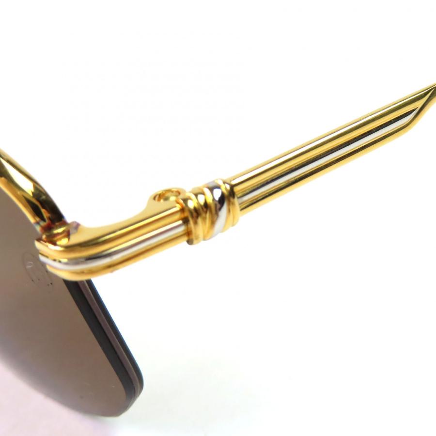 Cartier（カルティエ） 極美品△Cartier トリニティ ハーフリム