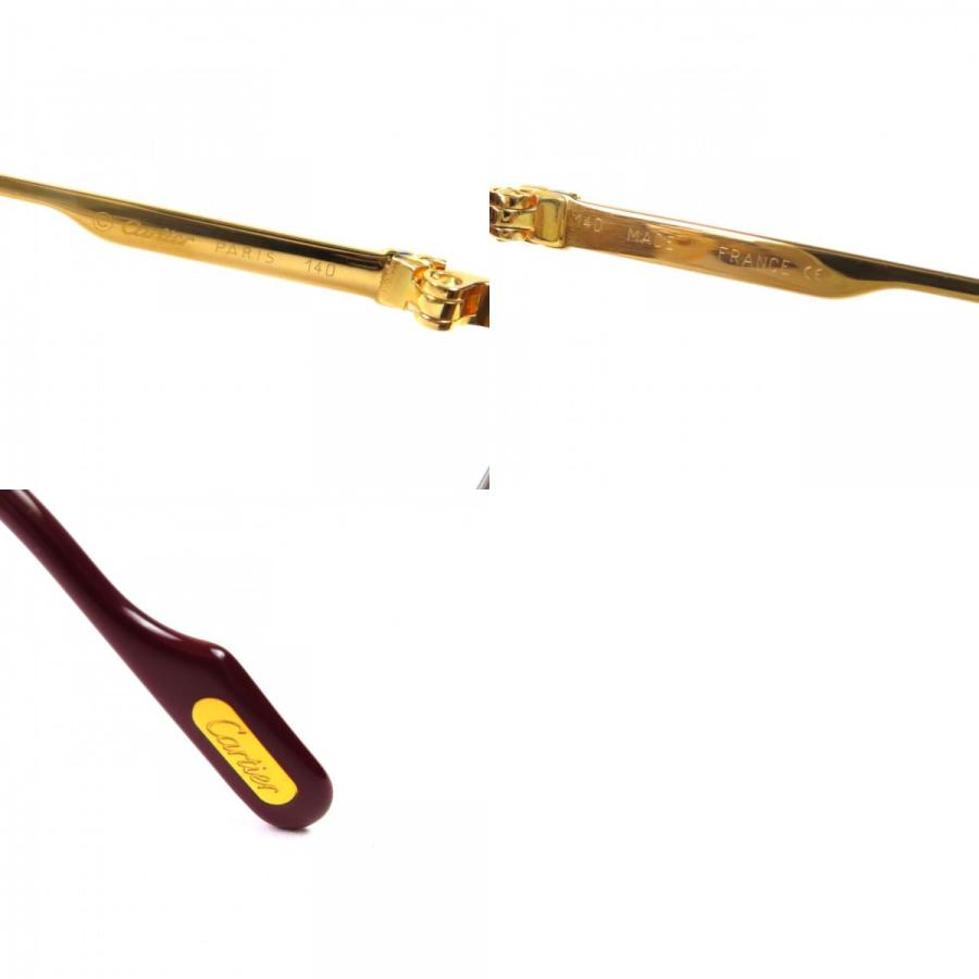 Cartier（カルティエ） 極美品△Cartier トリニティ ハーフリム