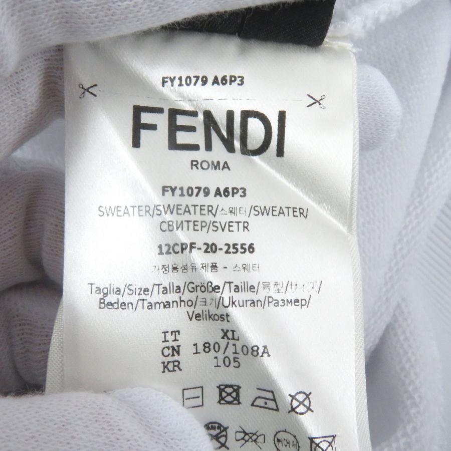 FENDI（フェンディ） 極美品□FENDI FY1079 コットン100% ロゴエンボス