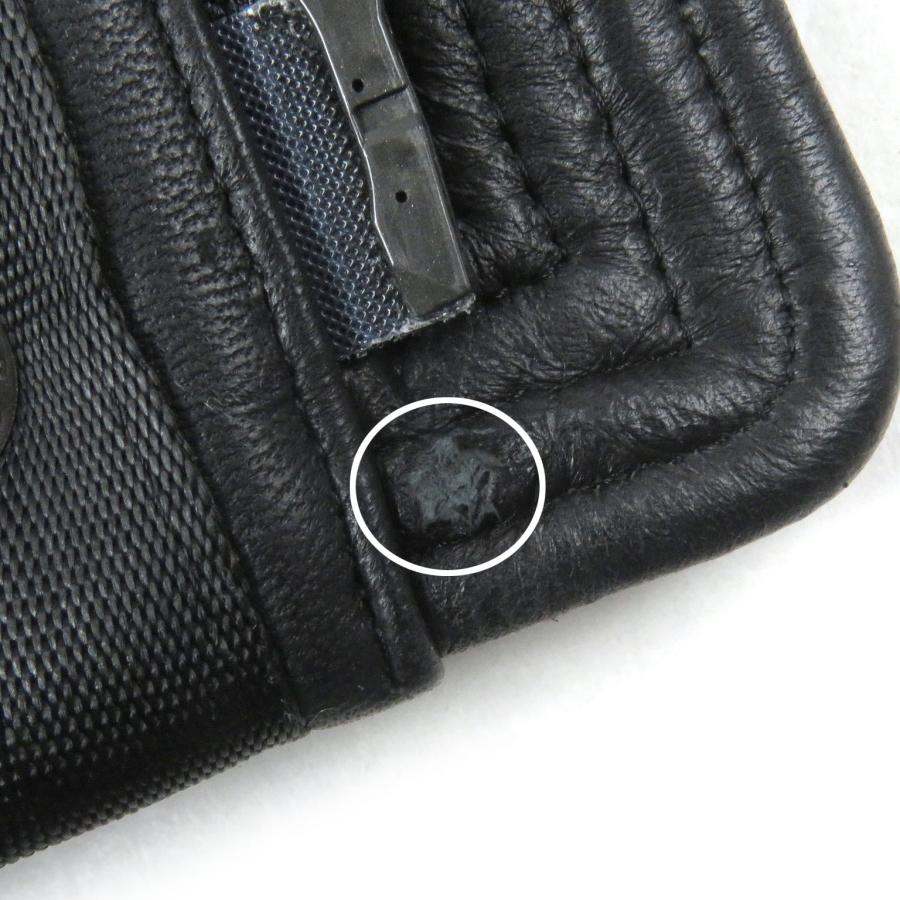 美品□nano universe ナノユニバース 西川ダウン 23AW 羊革 ラムレザー
