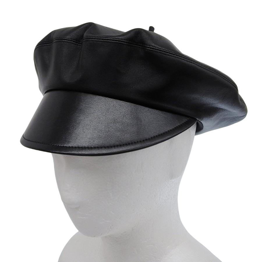 美品▲Christian Dior クリスチャンディオール 05DPA918G700 ラムレザー 裏地シルク100％ キャスケット ブラック 58 フランス製 正規品 美品△Christian Dior クリスチャンディオール 05DPA918G700