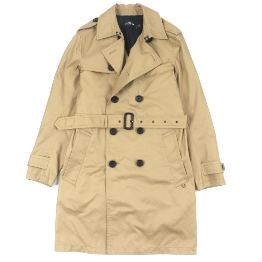 COACH【コーチ】メンズコート　F33778 COACH（コーチ） 極美品▽COACH F33778 コットン ロゴ入りボタン