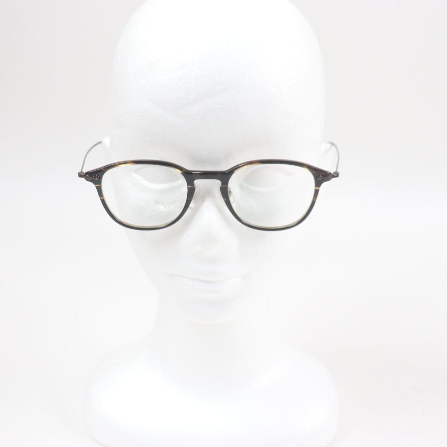 極美品□OLIVER PEOPLES オリバーピープルズ OV5371D Stiles マーブル柄 メガネ 眼鏡 アイウェア ダークブラウン 47□21-145 ケース付き 日本製 メンズ OLIVER PEOPLES（オリバーピープルズ） 極美品□OLIVER PEOPLES