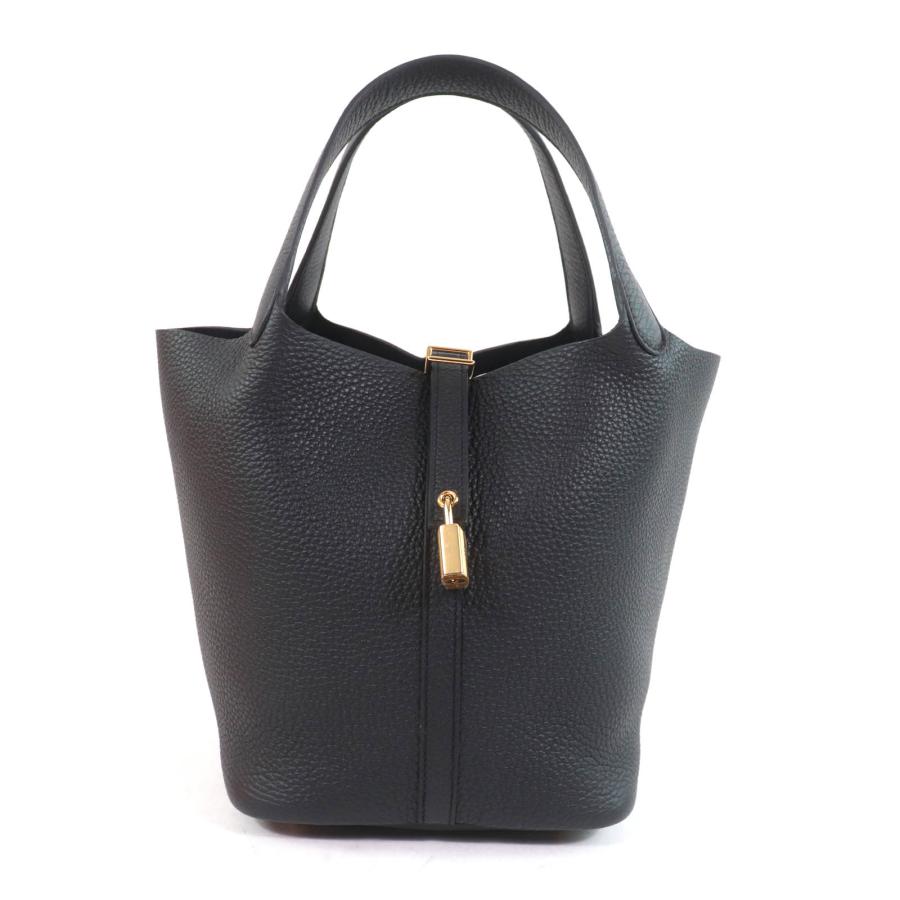 HERMES（エルメス） 未使用品☆HERMES ピコタンロック MM ブラック 