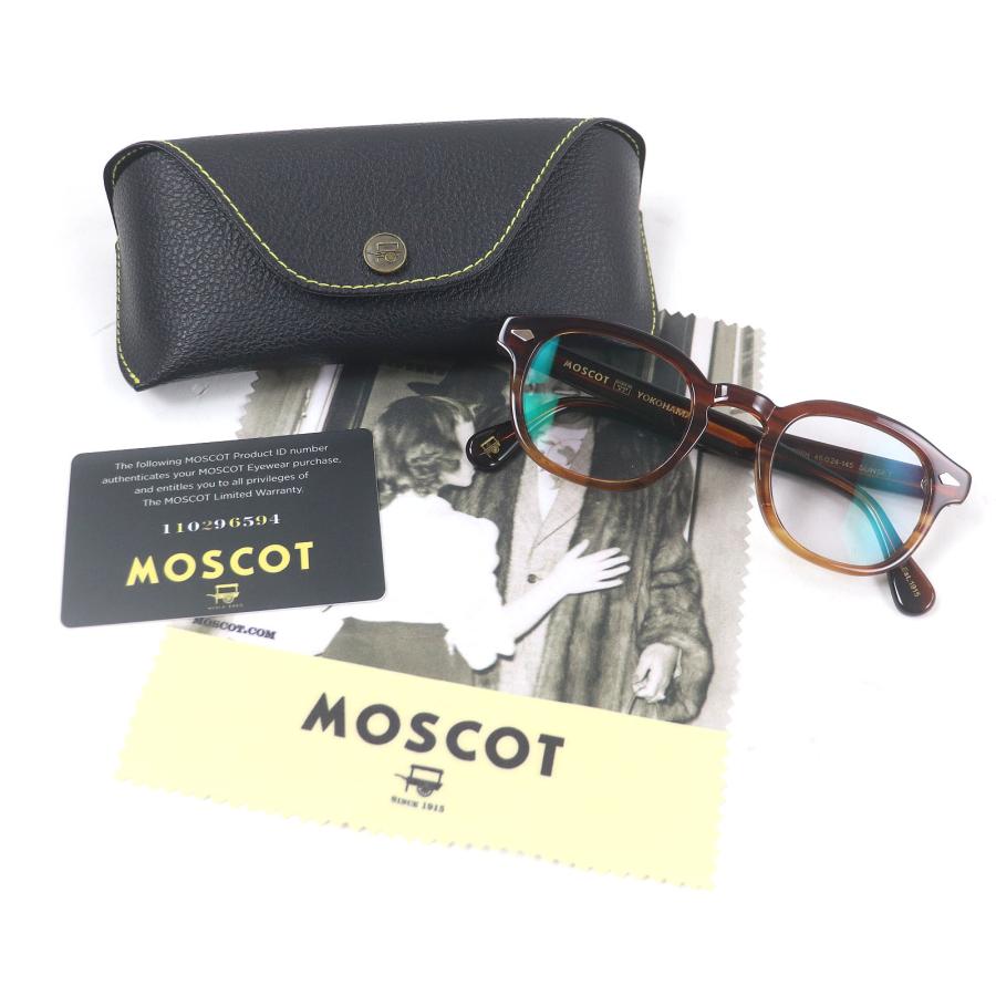 LEMTOSH 49-21-145 ケース付き　美品 極美品□MOSCOT モスコット LEMTOSH レムトッシュ 横浜店二周年記念