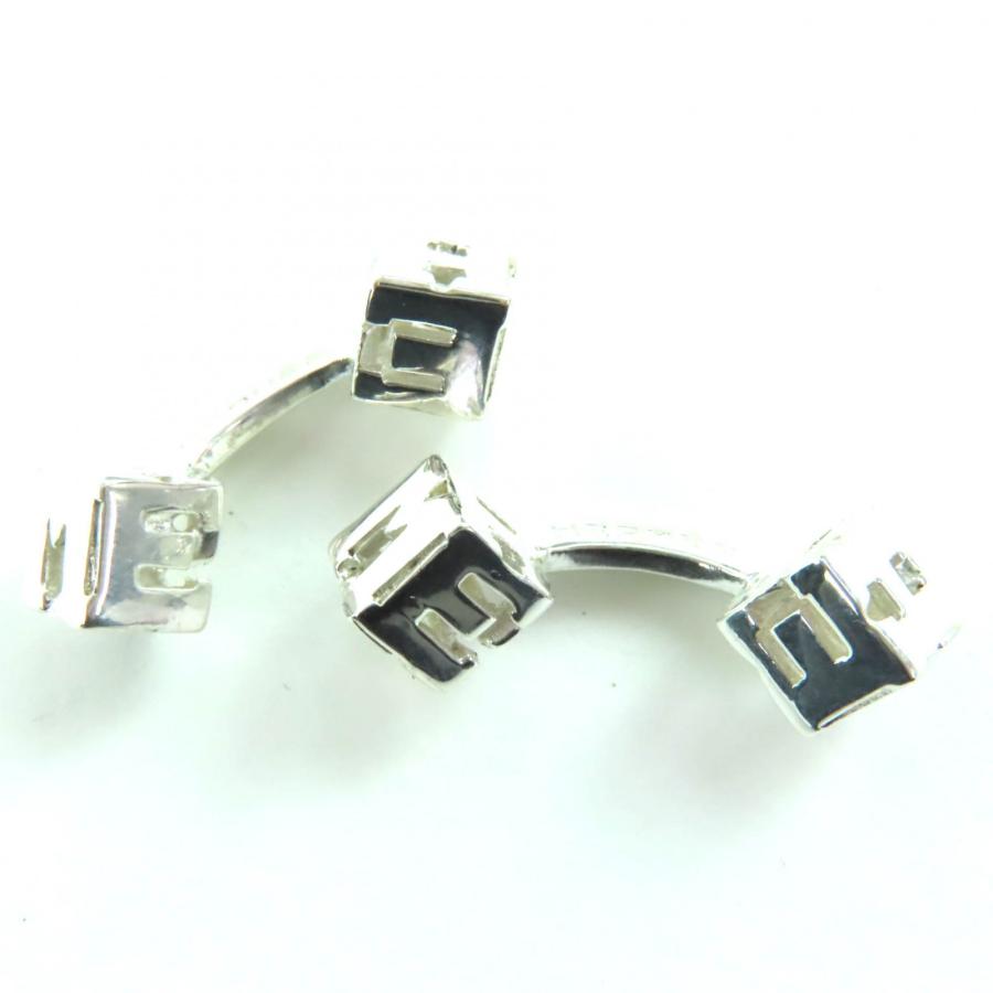 HERMES（エルメス） 美品◇HERMES ヴィンテージ SV925 ロゴモチーフ