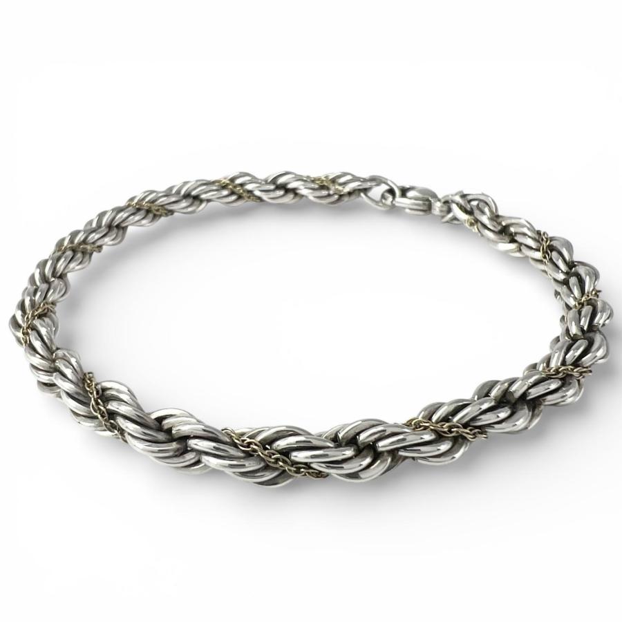 TIFFANY&Co.（ティファニー） 美品△TIFFANY&Co. 925 18K コンビ