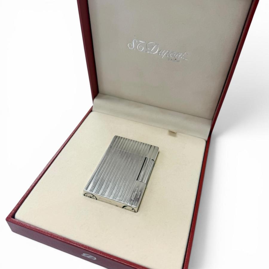 美品□Dupont デュポン ギャッツビー ダイヤモンドヘッド ボーダー柄 
