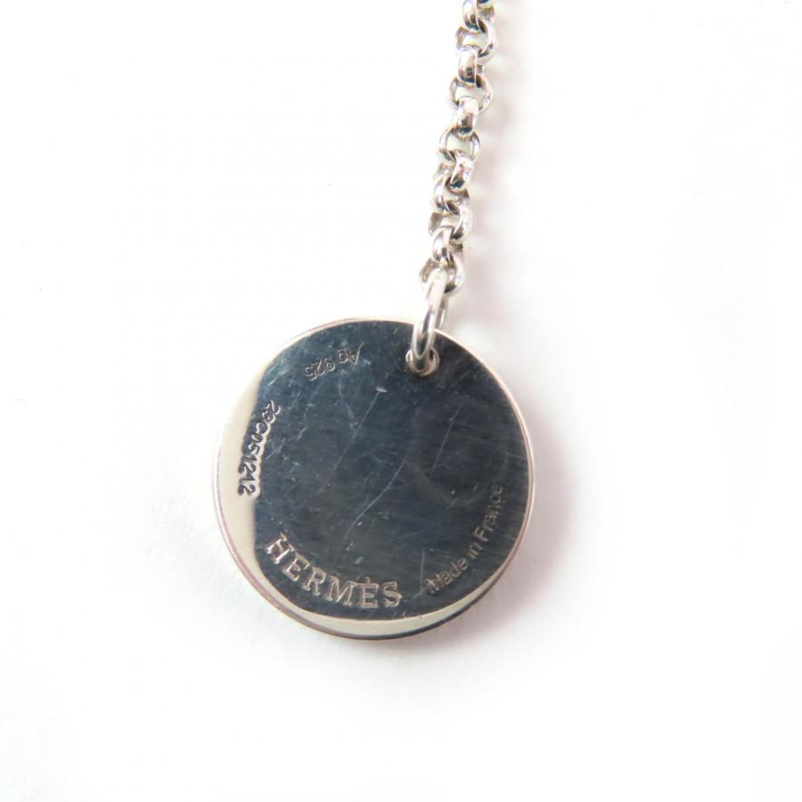 HERMES（エルメス） 美品☆HERMES エクスリブリスPM ネックレス AG925 