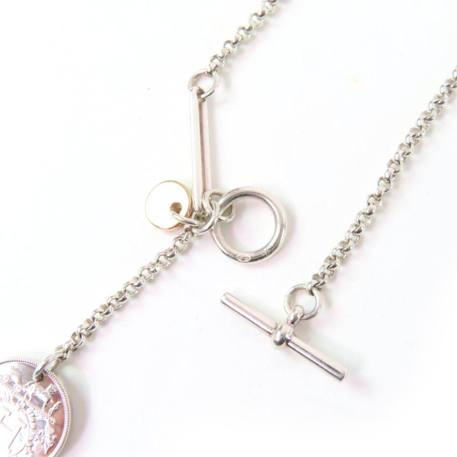 HERMES（エルメス） 美品☆HERMES エクスリブリスPM ネックレス AG925 