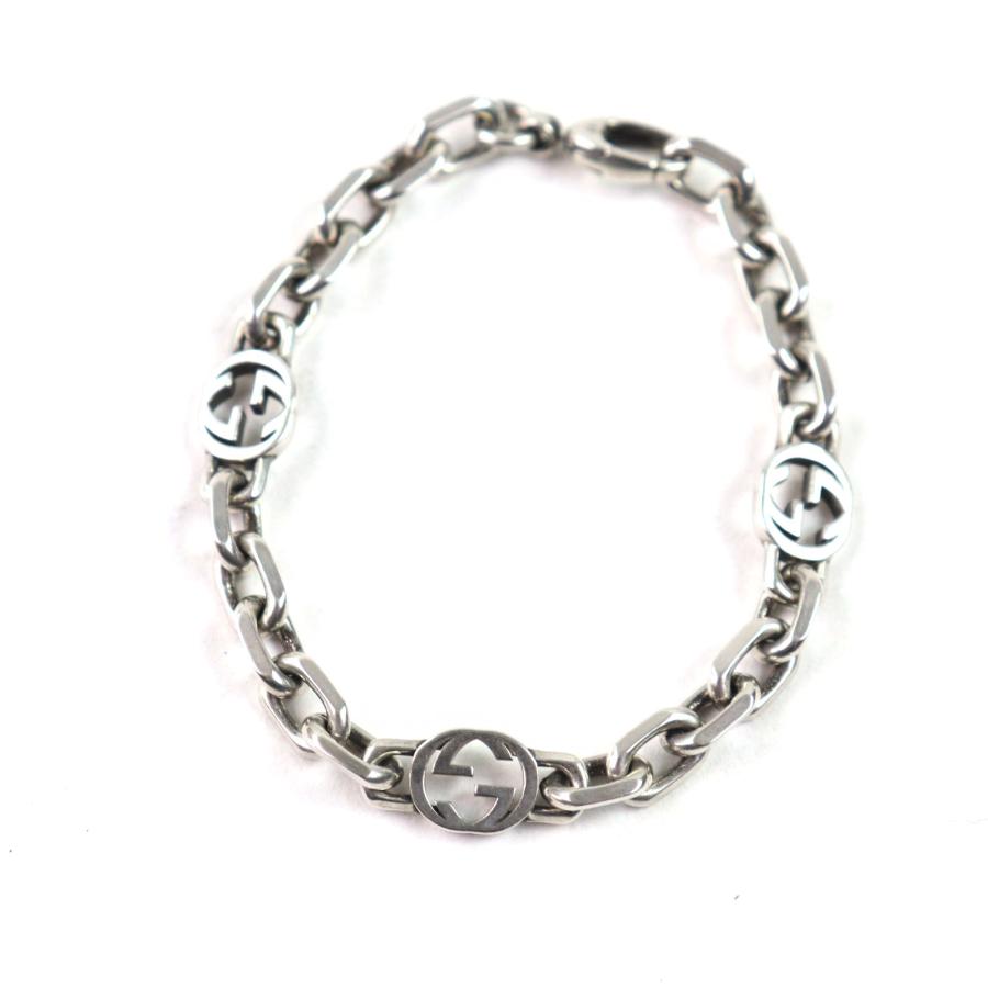 GUCCI（グッチ） 美品○GUCCI 620798 AG925 インターロッキングG