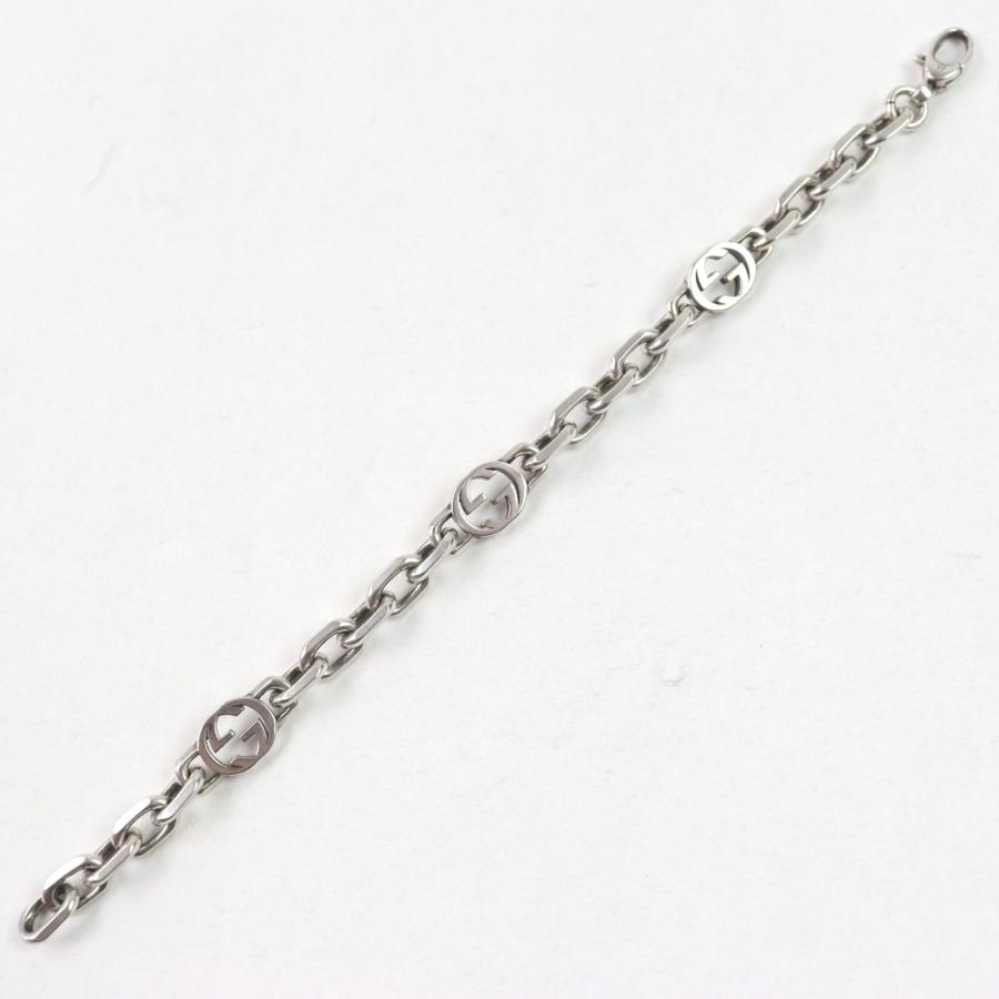GUCCI（グッチ） 美品○GUCCI 620798 AG925 インターロッキングG
