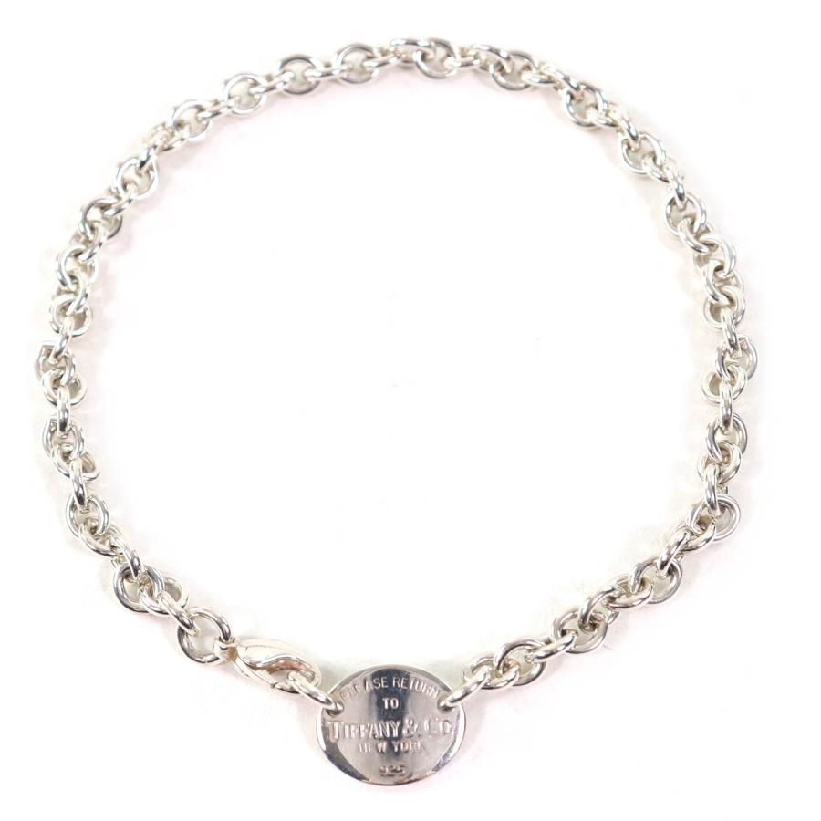 ティファニー リターントゥ オーバル チョーカー ブレスレット シルバー　925 美品 ティファニー リターントゥ オーバル チョーカー シルバー925