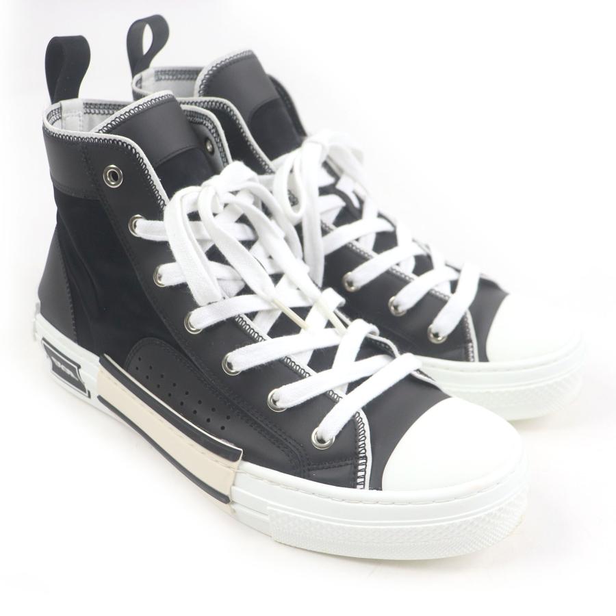 Dior HOMME 美品□DIOR ディオール オム B23 ロゴ入り ハイ