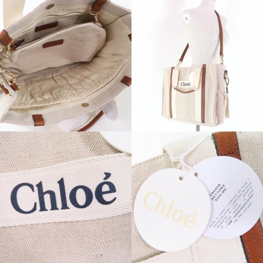 Chloe（クロエ） 未使用品☆Chloe C90406 コットンキャンバス Baby