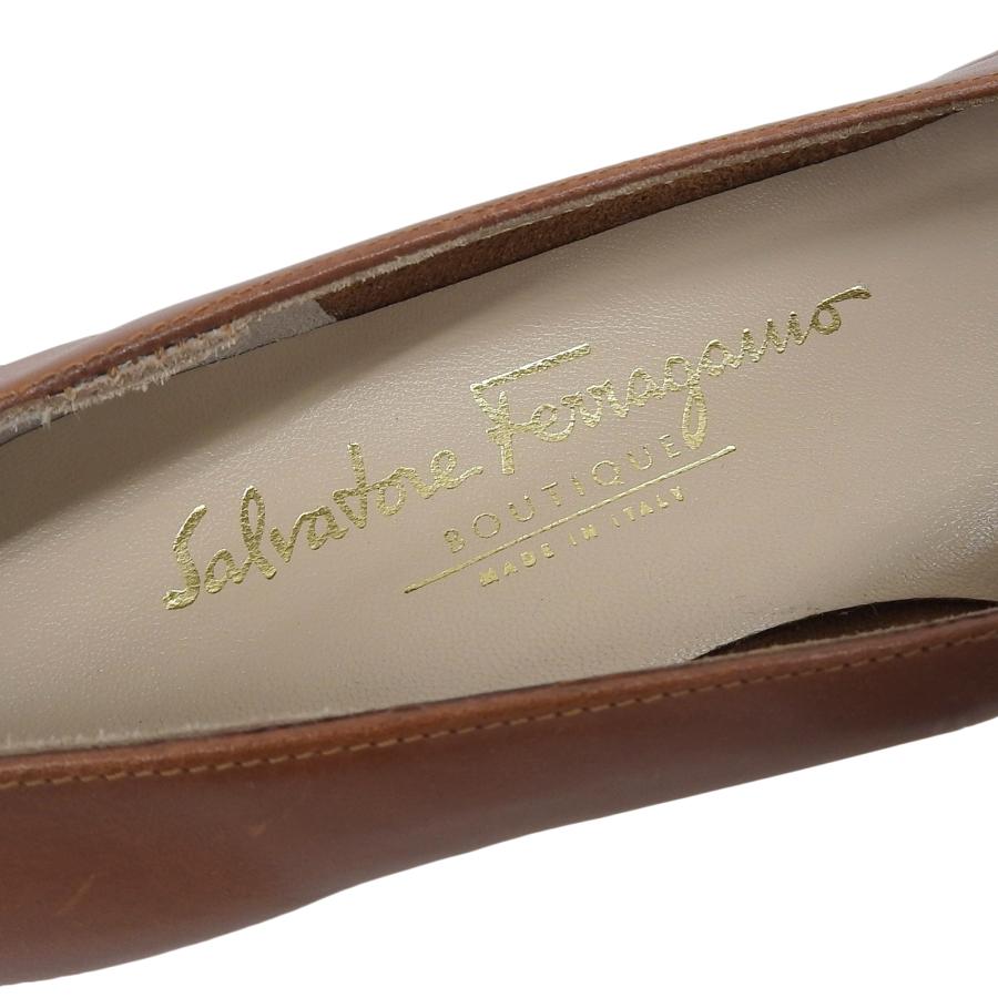 極美品△Salvatore Ferragamo サルヴァトーレフェラガモ VARA ヴァラ